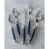 Laguiole Connoisseur 18/10 Stainless-Steel Navy Flatware Set