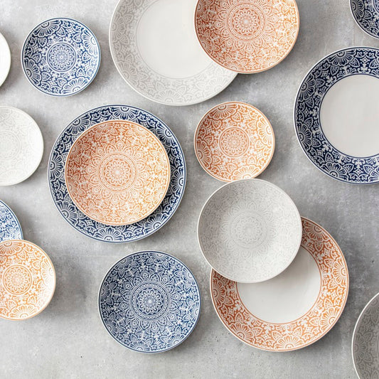 Havana Gray 12pc Dinnerware Set