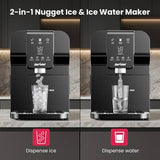 2-in-1 Countertop Nugget Ice Maker