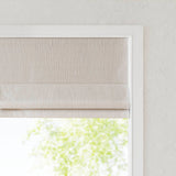 Total Blackout Cordless Roman Shade, Linen