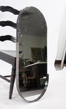 Dante Stainless Steel Gray Capsule Mirror
