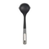 Silicone Scratch and Heat Resistance Edge Soup Ladle, Grey