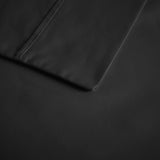 4pcs 600TC Cooling Cotton Blend Sheet Set, Black