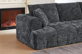 ELARA 108" Chenille Right Chaise Sofa