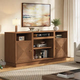 59'' Tv Stand For Tvs Up To 65'' with Storage and Adjustable