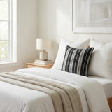 Roper Charcoal 20x20 Down Filled Pillow