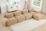 MIA 152'' 4-Seater Sofa with 1 Ottoman