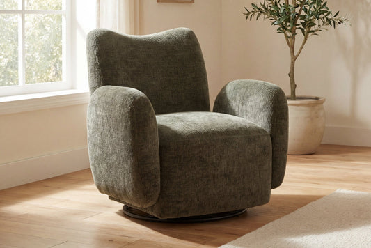 ZAVRIC 32" Swivel Accent Chair