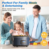 Wholesale 8.5 Quart Programmable Slow Cooker, Multi-Cooker Food Warmer