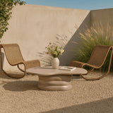 Branna - Concrete Coffee Table - Taupe