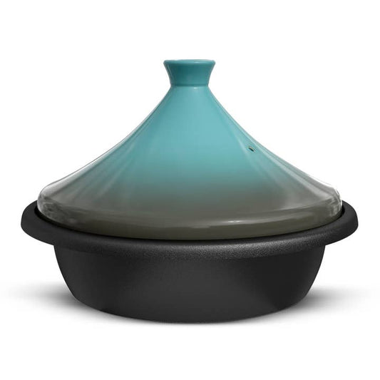 Kook Moroccan Cast Iron Tagine 3.3 Qt Blue