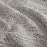 Basketweave All-Season Bedding Blanket, Grey
