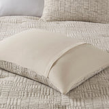 3-Piece Oversized Cotton Matelasse Comforter Set