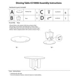 Rounded Bollack Tray Dining Table
