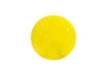Round Scalloped Riviera Tray - Yellow