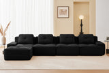 CORDELIA 153" 4-Seater Sofa with 1 Ottoman
