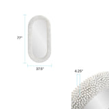 Coralline Oversized Oval Mirror
