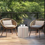 Indoor/Outdoor No Tip Cylinder Dune Terra