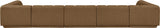 Modari - Sectional - Brown