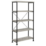 Analiese 63-inch 4-shelf Bookshelf Grey Driftwood