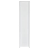 Dylan 68-inch 4-shelf Storage Bookshelf White High Gloss