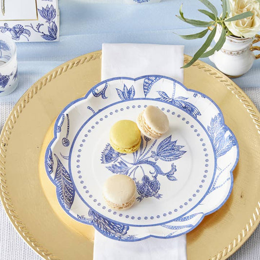 Blue Willow 62 Piece Party Tableware Set