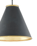 Pierrepont Small Black Pendant