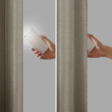 Twist Tab (Max Blackout) Window Panel, Pewter