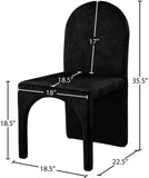 Summer Luxurious Contemporary Dining Chairs - Stylish Set of 2 with Durable Steel Frame