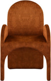 Summer Contemporary Dining Arm Chair Set of 2 - Luxurious Upholstery, Durable Steel Frame Design