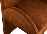 Summer Contemporary Dining Arm Chair Set of 2 - Luxurious Upholstery, Durable Steel Frame Design