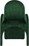 Summer Contemporary Dining Arm Chair Set of 2 - Luxurious Upholstery, Durable Steel Frame Design