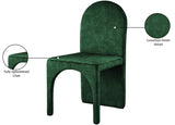 Summer Luxurious Contemporary Dining Chairs - Stylish Set of 2 with Durable Steel Frame