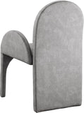 Summer Contemporary Dining Arm Chair Set of 2 - Luxurious Upholstery, Durable Steel Frame Design