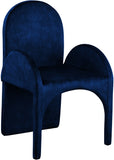 Summer Contemporary Dining Arm Chair Set of 2 - Luxurious Upholstery, Durable Steel Frame Design