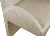 Summer Contemporary Dining Arm Chair Set of 2 - Luxurious Upholstery, Durable Steel Frame Design