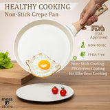 Moss & Stone 9.5-Inch Nonstick Crepe Pan