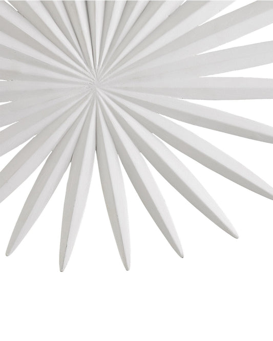 Bismarkia White Wall Sconce