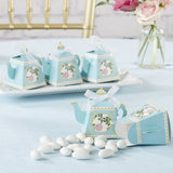 Blue Teapot Favor Box Set of 24 for Tea Parties