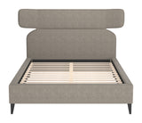 Dusa Queen Bed Olive Brown