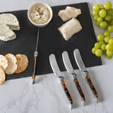 French Home Laguiole 4-Piece Tortoise Shell Spreader Set