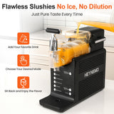 Single-Tank Slushie Maker with Rapid Chill,Self-Clean,5 Mode