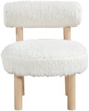 Ambre - Shearling Fabric Accent Chair