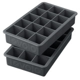 Perfect Cube Silicone Ice Molds - Set of 2