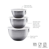 Stainless Steel Mixing Bowl Set