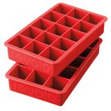 Perfect Cube Silicone Ice Molds - Set of 2