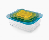 Nest™ Glass Multicolour Food Storage Set