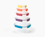 Nest™ Lock 5-piece Multicolour Food Container Set