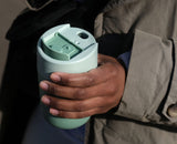 Sipp™ Green Travel Mug with Hygienic Lid 340ml
