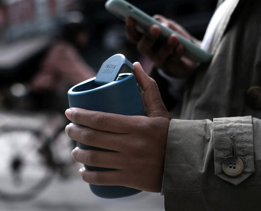 Sipp™ Blue Travel Mug with Hygienic Lid 340ml